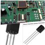 eMagTech Lot de 100pcs Transistors PNP S8550 TO-92 à Faible Puissance pour Projets Électroniques de Bricolage Circuits Communica