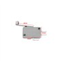 eMagTech 5Pcs Micro-interrupteurs V3 à 3 Broches NO/NC 16 A 250 V CA Micro-interrupteur à Levier à Rouleau Long SPDT Micro-inter
