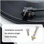 eMagTech 1 Kit de Montage de Cartouche de Tête de Platine Cartouche de Tête de Platine Phono Vis M2,5 Boulons écrous Rondelles C