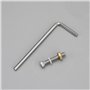 eMagTech 1 Kit de Montage de Cartouche de Tête de Platine Cartouche de Tête de Platine Phono Vis M2,5 Boulons écrous Rondelles C