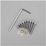 eMagTech 1 Kit de Montage de Cartouche de Tête de Platine Cartouche de Tête de Platine Phono Vis M2,5 Boulons écrous Rondelles C