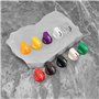 eMagTech Lot de 10 Boutons de Potentiomètre 19 Mm pour Axes Jusqu'à 6,35 Mm Compatibles avec Les Boutons de Volume Et de Tonalit
