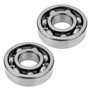 eMagTech Lot de 2 Roulements à Billes à Gorge Profonde 6305-C3 25 X 62 X 17 Mm pour Environnements de Rotation à Grande Vitesse