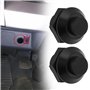 eMagTech Lot de 2 Interrupteurs à Bouton-Poussoir de Démarrage pour Voiture Interrupteurs à Bouton-Poussoir Momentanés pour Voit