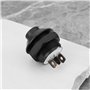eMagTech Lot de 2 Interrupteurs à Bouton-Poussoir de Démarrage pour Voiture Interrupteurs à Bouton-Poussoir Momentanés pour Voit