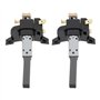 eMagTech Lot de 2 Balais de Charbon 6
