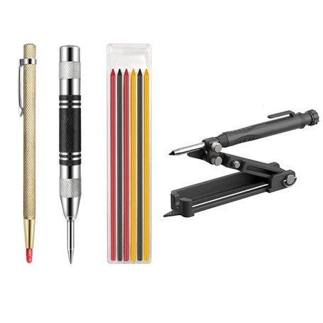 PRATYAHARA Lot de 5 outils de traçage multifonctionnels