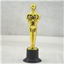 Niejgay Lot de 24 Statuettes de TrophéEs en Plastique Award pour Les Faveurs de FêTe, RéCompense Scolaire, Prix de, Prix de FêTe
