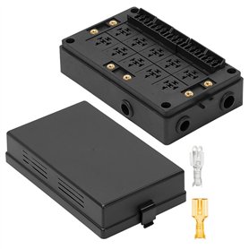 MaItagkam Boîte de Relais de Fusible Automobile Bloc Universel 12V pour Voiture
