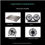 OVNSHVN Régulateur de vitesse USB haute performance 18 W DC5 V 4 A - Contrôle réglable - Refroidisseur de ventilateur de type C 