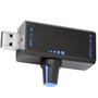 OVNSHVN Régulateur de vitesse USB haute performance 18 W DC5 V 4 A - Contrôle réglable - Refroidisseur de ventilateur de type C 