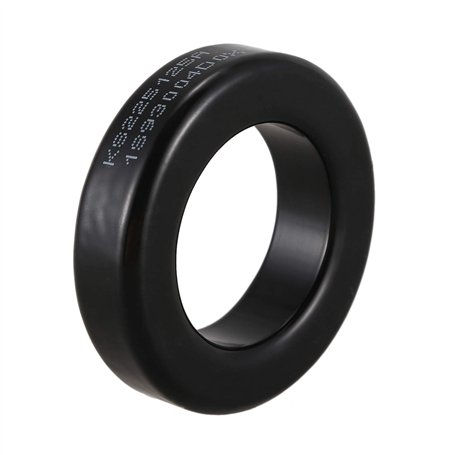IMCCZONY La bobine d'etouffement de transformateur de partie le Noyau de ferrite toroidal AS225-125A noir
