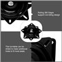 Diheohg 6 Pouces Siege de Bateau Plaque pivotante Bateau de Peche Marine Siege pivotant Rotation 360 degres de Rotation Ajusteme