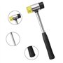 Wernfale 9 Pièces en Acier à Tête Ronde Broches Ensemble de Poinçons Ajusteur Poinçon Chasse Dissolvant Broches Outils de Poinço