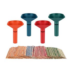 Wernfale Trieur de Pièces avec Emballages de Pièces avec 150 Emballages de Rouleaux de Pièces Assortiment de Tubes de Compteur d
