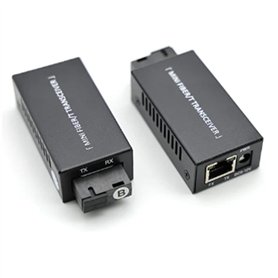 Wernfale 1 Paire Gigabit 100/1000M A/B SC Convertisseur Média Commutateur Fibre Ethernet Rj45 Optique Transceiver 20KM Fibra Com