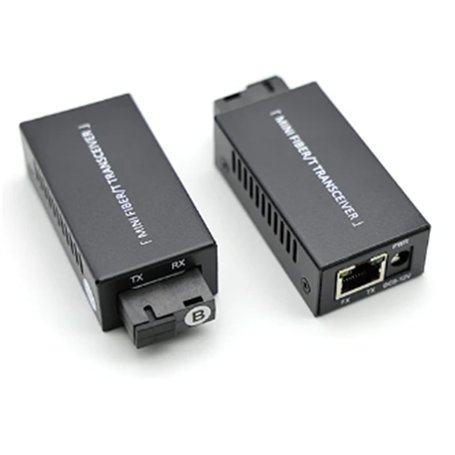 Wernfale 1 Paire Gigabit 100/1000M A/B SC Convertisseur Média Commutateur Fibre Ethernet Rj45 Optique Transceiver 20KM Fibra Com