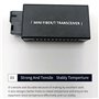 Wernfale 1 Paire Gigabit 100/1000M A/B SC Convertisseur Média Commutateur Fibre Ethernet Rj45 Optique Transceiver 20KM Fibra Com