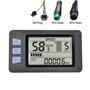 ROBMNE P3H Compteur d'affichage LCD pour vélo électrique 24 V 36 V 48 V 60 V pour scooter électrique (5 broches)