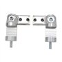 Borimend Kit D'Abaissement de Repose-Pied de Passager de Repose-Pied de Moto Convient pour R1200GS RT F850GS S1000XR K1600GTL B