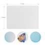 Boerunid Lot de 8 sets de table transparents - Résistants et antidérapants