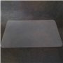 Boerunid Lot de 8 sets de table transparents - Résistants et antidérapants