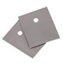 EXMDLLY 50 Pcs Feuille d'isolation d'isolateur de silicone de transistor de TO-247 26mmx20mm