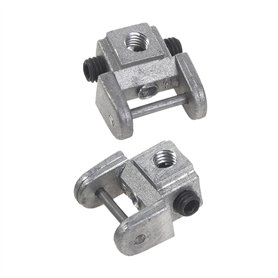 Comphic 2 Pièces Supports de Lames de Scie à Chantourner Kits de Conversion Adaptateur Sans Broche Supports de Lame Supérieur/In