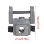 Comphic 2 Pièces Supports de Lames de Scie à Chantourner Kits de Conversion Adaptateur Sans Broche Supports de Lame Supérieur/In