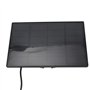 Giyofom Sortie de Panneau Solaire 4 W, Cellules Solaires 5 V, Charge Batterie 18650 Intégrée pour Caméra de Sécurité Extérieure