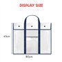 Geroosaty Lot de 2 grands sacs de rangement pour affiches - 80 x 64 cm - Support pour tableau d'affichage - Conteneurs d'art pou