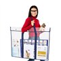 Geroosaty Lot de 2 grands sacs de rangement pour affiches - 80 x 64 cm - Support pour tableau d'affichage - Conteneurs d'art pou