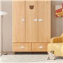 Povxlum Lot de 14 boutons de meubles décoratifs en forme de nuage pour chambre d'enfant