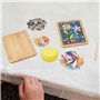 Tagtight Sous-Verre Mosaïque Kit, Bambou Tasse Sous-Verres, Mosaique Loisir Creatif pour adultes et débutants, Dessous de verre 