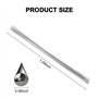 Quisiete Tiges de soudure universelles cuivre aluminium fer acier inoxydable tige de soudage avec noyau de fond, électrode de fi