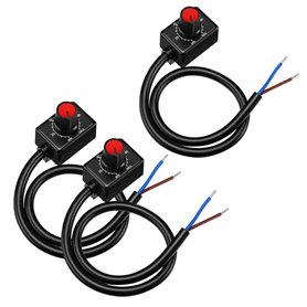 Geroosaty Gradateur LED à Bouton DC 0/1-10V
