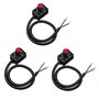 Geroosaty Gradateur LED à Bouton DC 0/1-10V, Gradation PWM pour Pilote LED Électronique 0-10V ou 1-10V à Intensité Variable 3Pc