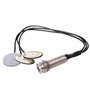 Giyofom Microphone de contact piézoélectrique 3 micros transducteurs avec prise jack pour Kalimba