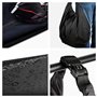 Giyofom Sac de Casque de Moto Étanche à Serrure à Combinaison, Sac de Rangement de Bagages Antivol, Sac D'Équipement de Voyage P