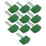 Fowecry Lot de 10 grattoirs à cendres en plastique trempé en forme d'arc pour plâtrage