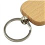 Qeunrtiy 50pcs Porte-Clés Vierge en Forme de Coeur en Bois en Forme de Coeur Porte-Clés Étiquette Anti-Perte Accessoires en Bois