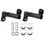 Boerunid Repose-pieds réglable passager pour moto - Fixation routière - Support d'extension pour B