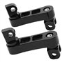 Boerunid Repose-pieds réglable passager pour moto - Fixation routière - Support d'extension pour B
