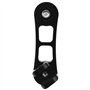 Boerunid Repose-pieds réglable passager pour moto - Fixation routière - Support d'extension pour B