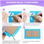 Wisboey Kits de Reliure de Livre 5 en 1, Outil de Couverture de Reliure pour Créer un Outil de Bricolage de Couverture de Livre