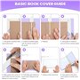 Wisboey Kits de Reliure de Livre 5 en 1, Outil de Couverture de Reliure pour Créer un Outil de Bricolage de Couverture de Livre