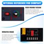 Comphic Régulateur de Vitesse de Moteur à Courant Continu Brossé PWM DC 12 V 24 V 36 V pour Pièces Électriques de Moteur à Engre