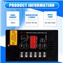 Comphic Régulateur de Vitesse de Moteur à Courant Continu Brossé PWM DC 12 V 24 V 36 V pour Pièces Électriques de Moteur à Engre