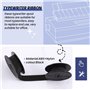 Giuneuow Lot de 1 Rubans pour Machine Écrire Bobine Double Encre pour Machine Écrire Emballage Double Bobine Encre Pièce De Rech