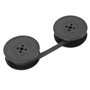 Giuneuow Lot de 1 Rubans pour Machine Écrire Bobine Double Encre pour Machine Écrire Emballage Double Bobine Encre Pièce De Rech